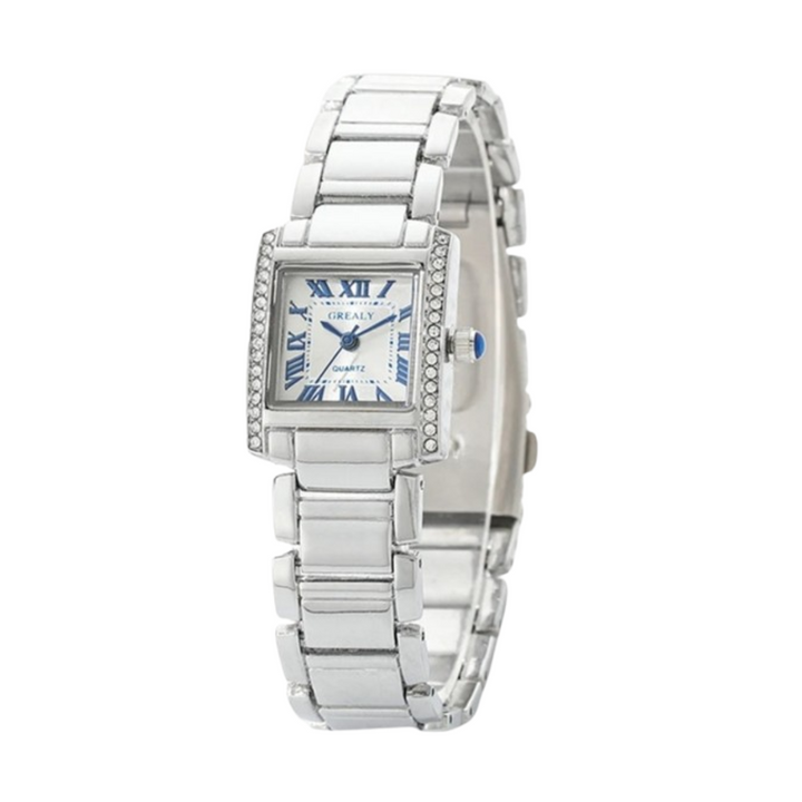 Relógio Feminino Vintage Retangular Grace - Elegância Clássica