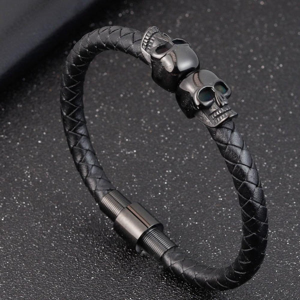 Hades Men's Leather Bracelet
