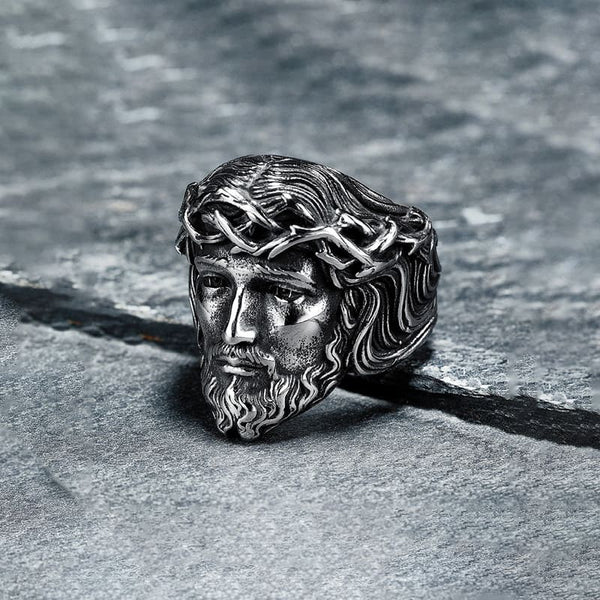 Men's Holy Face Ring