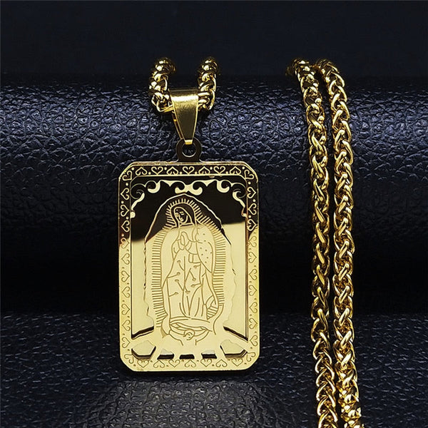 Virgin Mary Necklace - Our Lady N7412CRX