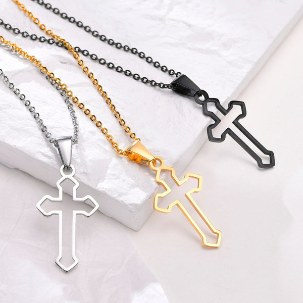 Gothic Cross Crucifix Necklace - Women's N152CRX