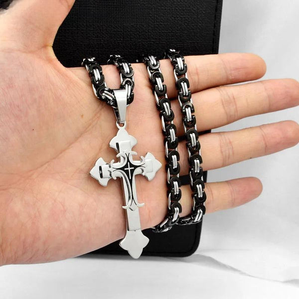 Templar Cross Crucifix Necklace (Special Edition)