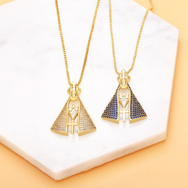 Women's Aparecida Necklace 18k Gold Plated
