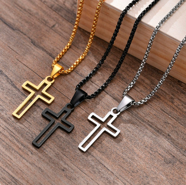 Minimalist Crucifix Necklace N153CRX