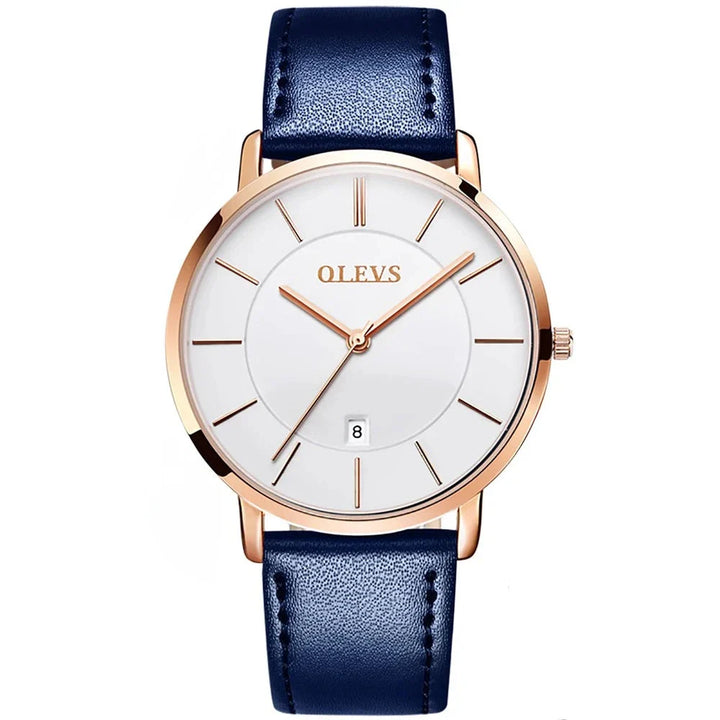 Relógio Masculino Minimalista Olevs Executive