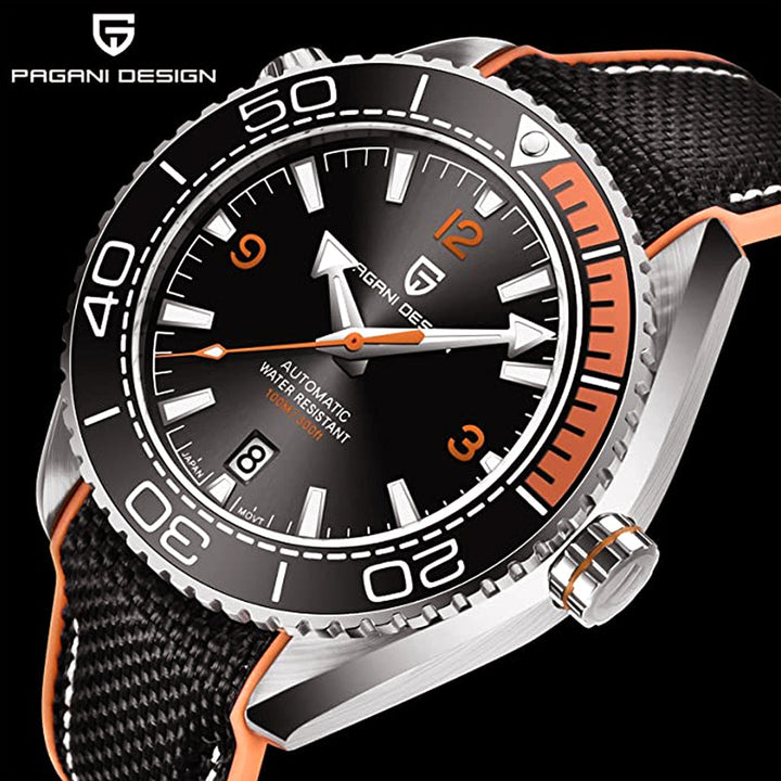Relógio Pagani Design Clermont Orange
