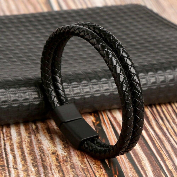 Idunn's Men's Leather Bracelet