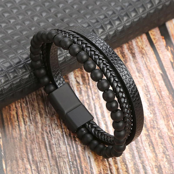 Dior Men's Natural Leather Bracelet
